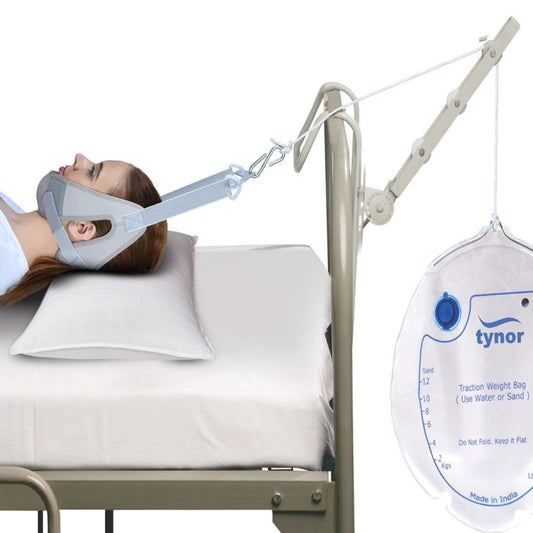 Tynor Cervical Traction Kit (Sleeping) with Weight Bag G-26